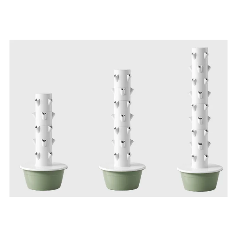indoor automatic Power saving Intelligent water cycle growing towers vertical agriculture garden hydroponic system