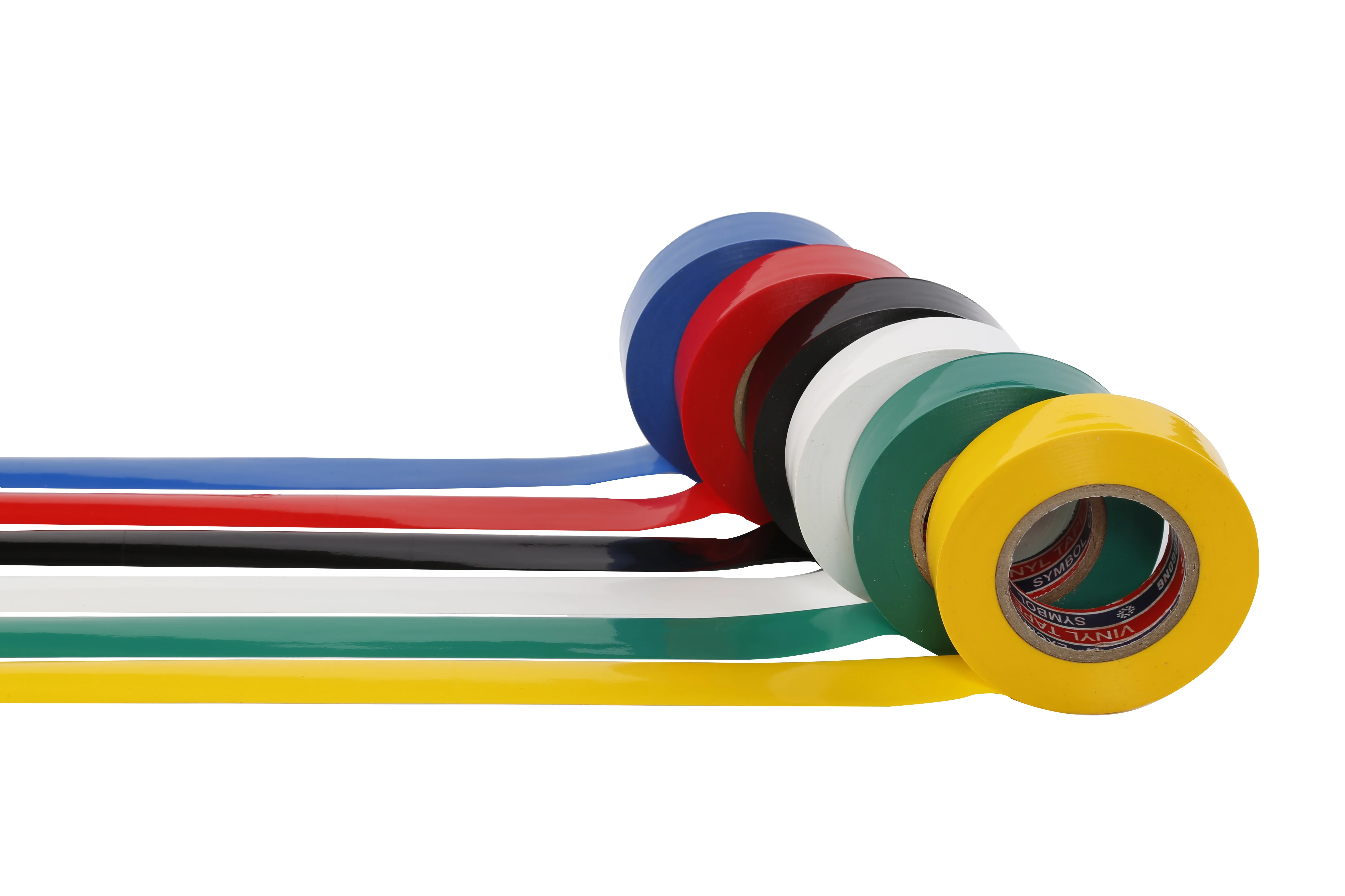 colorful pvc adhesive tape custom logo tape pvc applying pvc tape on wire