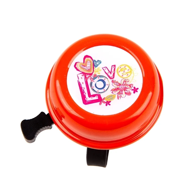 Promotional Various Durable Using Colorful Outdoor Clear Sound Cute Bicycle Bell Accessory