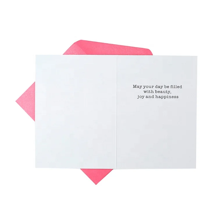 Colorful 3D Cake Wish Birthday Handmade Cards, Greeting Cards With Gems and Foil