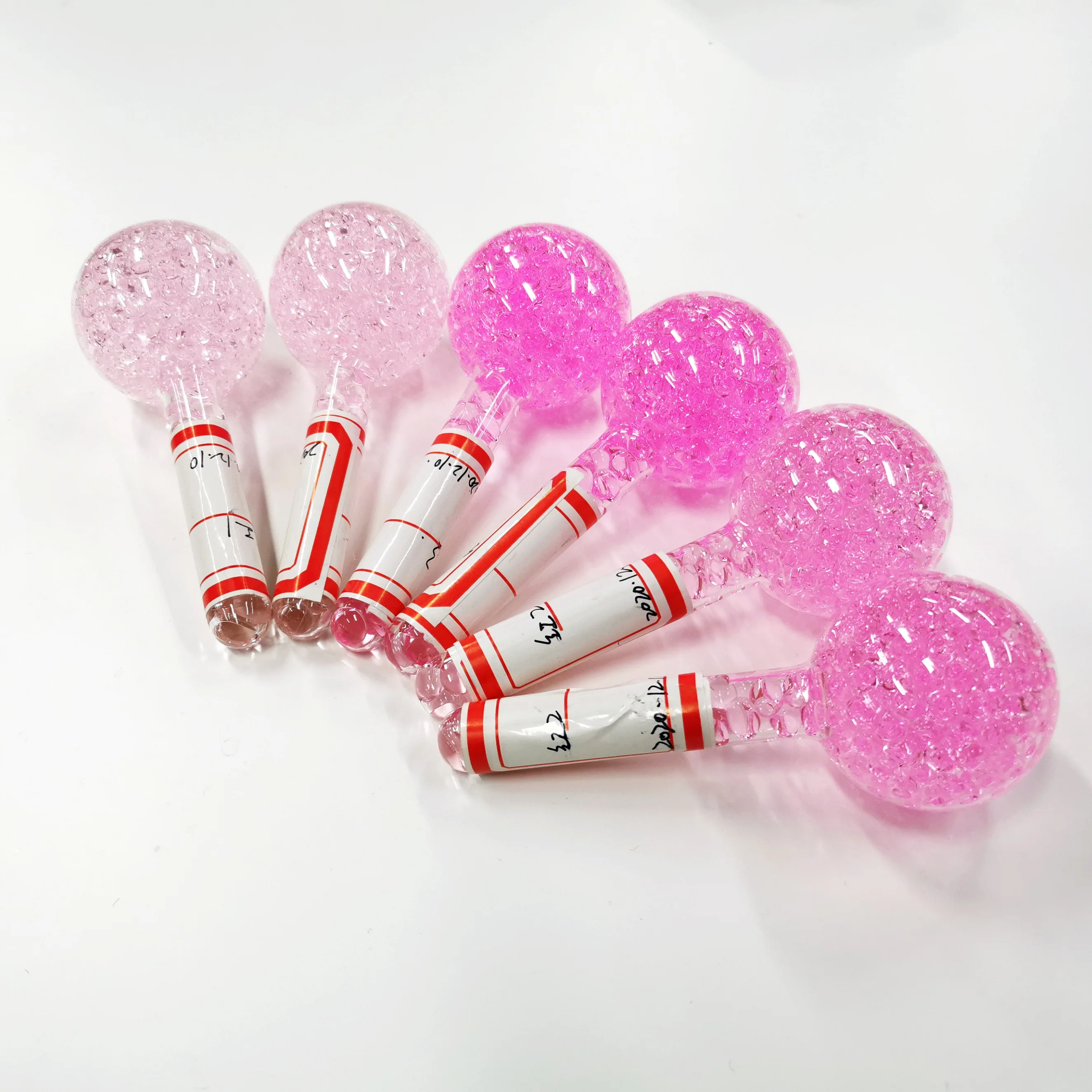 2024 Hot Fashion Biopolymer gel liquid  Reduce Redness Facial Ice Globes for Beauty