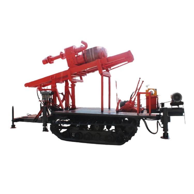 Home use multifunctional hydraulic multifunctional crawler 25HP 150m high quality water well drilling rig
