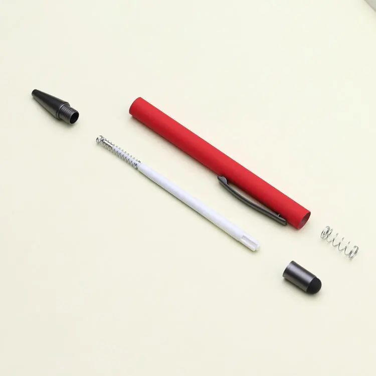 
Rubberized Aluminium Pen Promotopal Popular Metal Pen With Touch Screen 