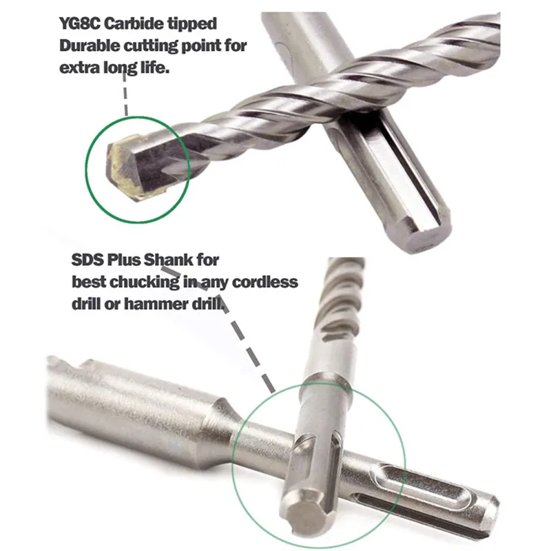 SDS drill bit, SDS plus 6X110