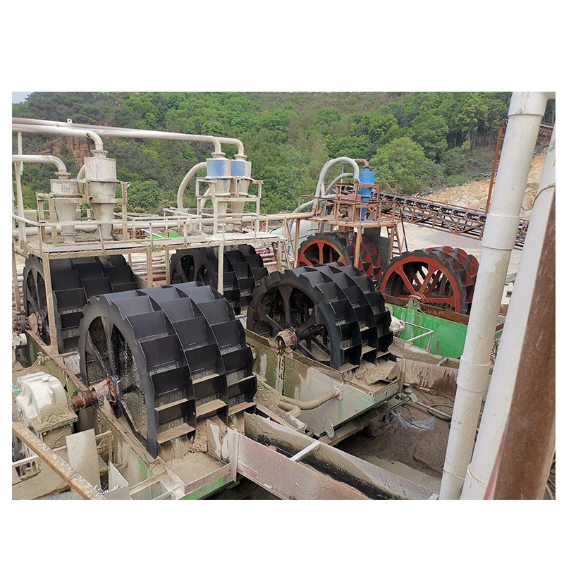 Sand Gravel Cleaning Silica Sand Washing Machinery With Vibration Screen Cleaner Washer