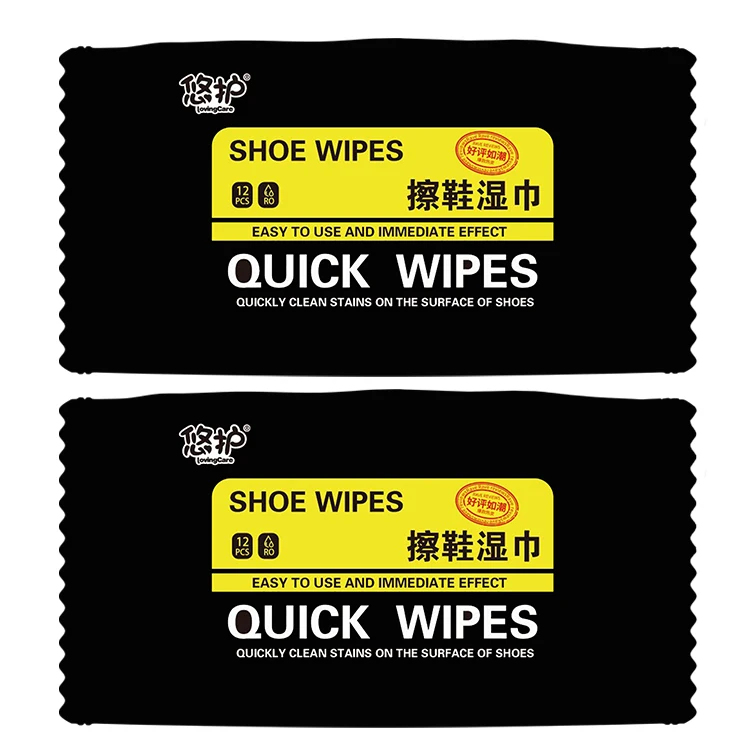 Shoe Wipes Disposable Shoe Quick Wipes Disposable Sneakers Quick Cleaning Shoe Wet Wipes