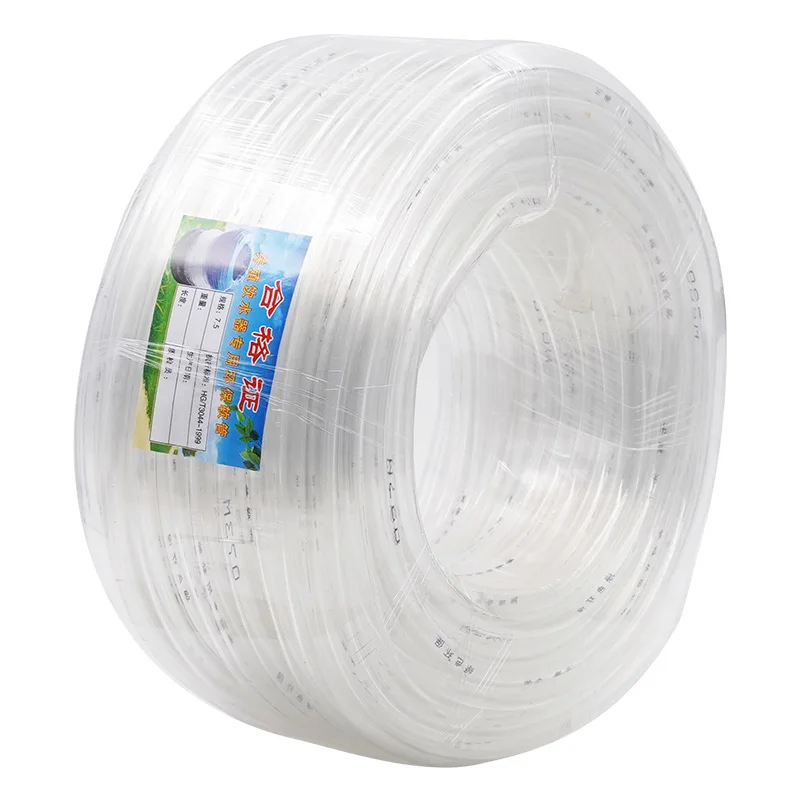 45m Chicken Rabbit Cage Rabbit Drinker Nipples Transparent Pipe 7.5MM Rabbit Water Tube