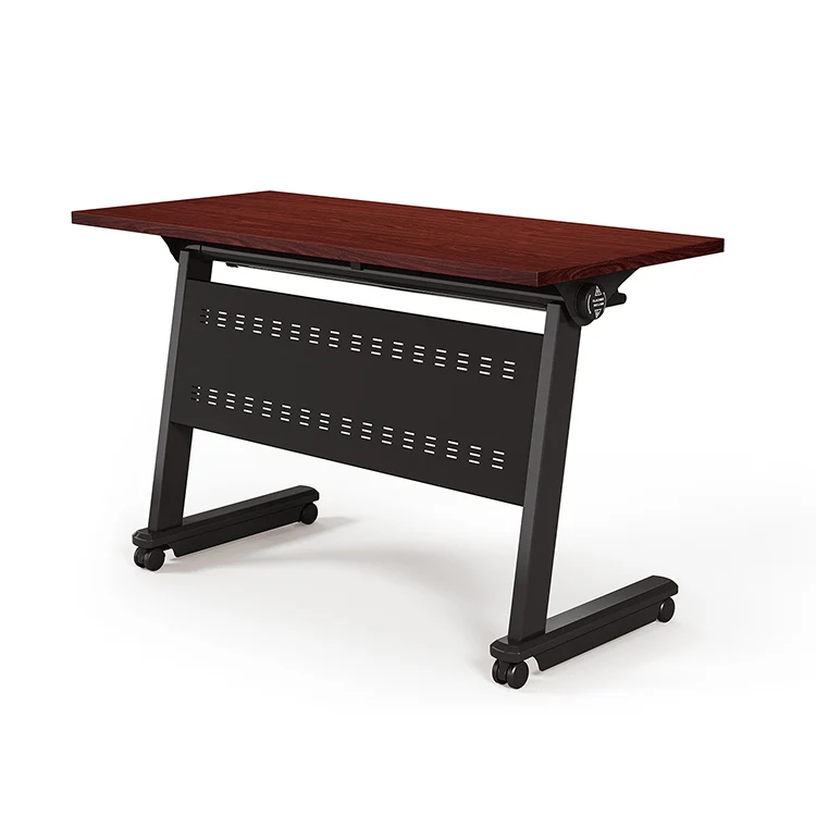 Foshan Office Table Meeting Room Folding Metal Legs Conference Table Desk Expandable Tables And Chairs Set
