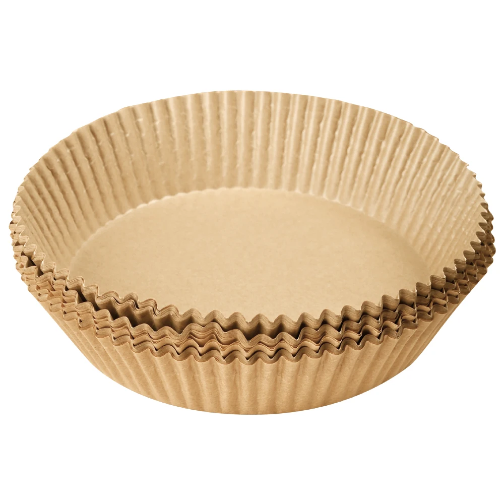 Hot Sale Air Fryer Baking Paper With Hole Disposable Paper Liner 6.3 Inch 7.9inches Food  Parchment Pape kitchen use