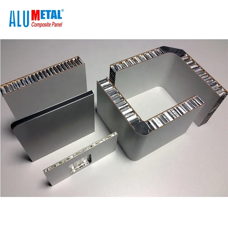 Alumetal Lightweight Granite Stone Aluminum Honeycomb Panels for Architecture Application