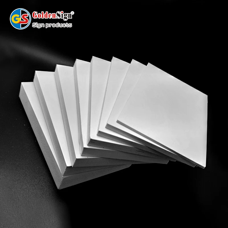 3mm thickness flexible printing plastic sheet pvc foam sheet white manufacturer