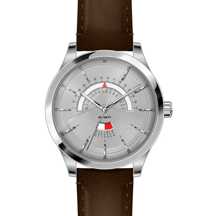 Factory customized stylish watches for men strap leather waterproof timepiece for men watch manufacturer custom brand watch