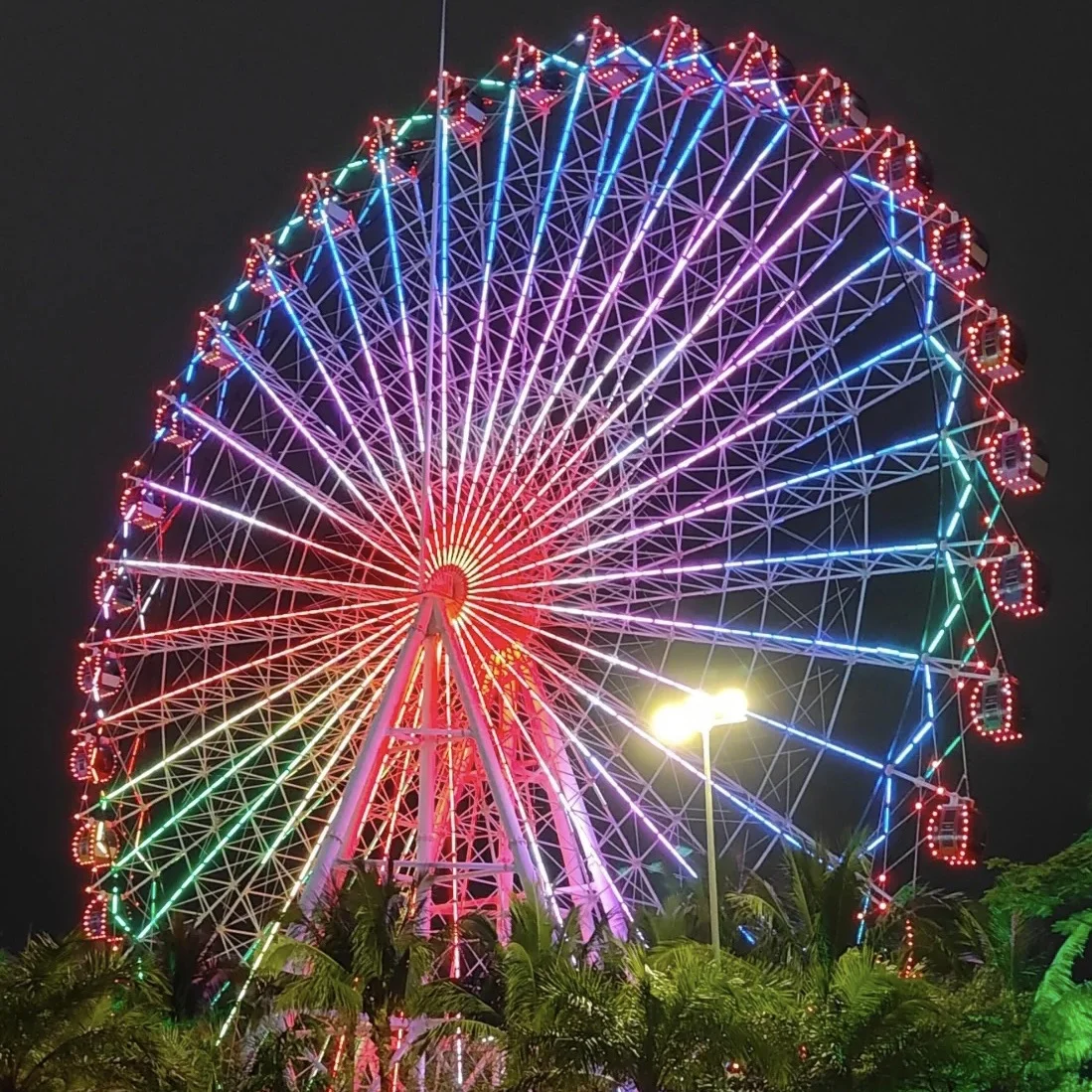 Professional factory product  best selling  amusement park rides 65m ferris wheel for sale