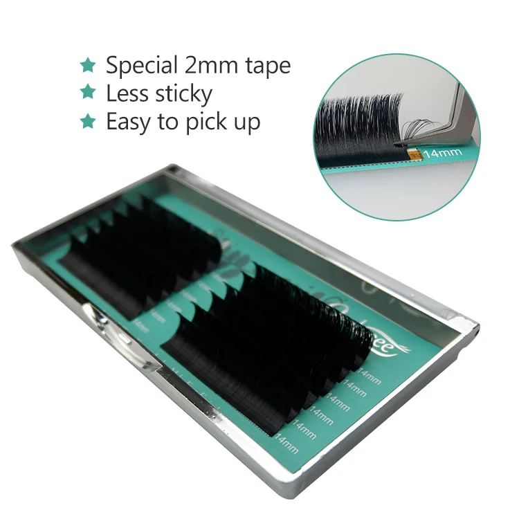 Extension Fan Auto Fans Fast Volume 15-20mm extension eyelash 0.05 D curl