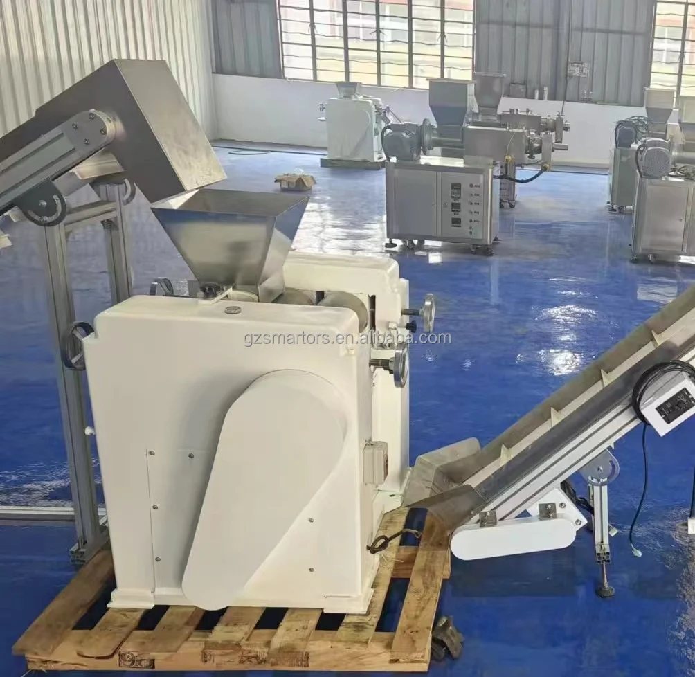 Fully automatic soap production line, from raw materials to final packaging, can make soap of various shapes, lengths and sizes