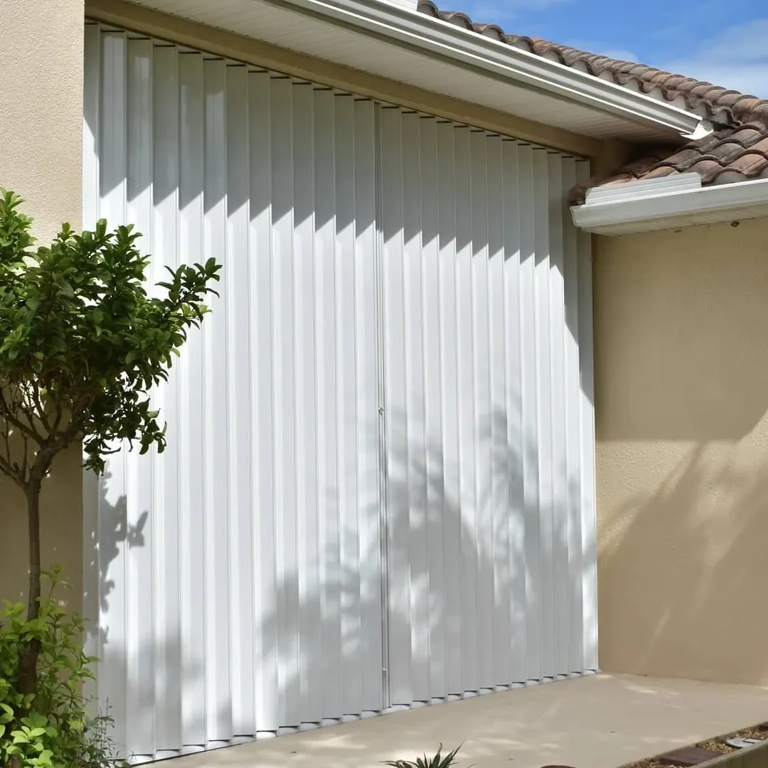 TOMA Hurricane Shutter Colonial Style Storm Louver with Florida Standard Aluminium Exterior Shutters