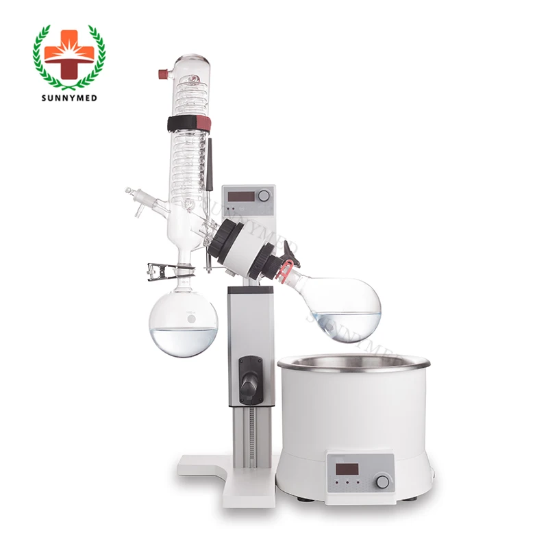 SY-B105D Lab Distillation Equipment Rotary Evaporator  Evaporation Equipment Rotovap 5L 10L 20L 50L Vacuum Rotary Evaporator