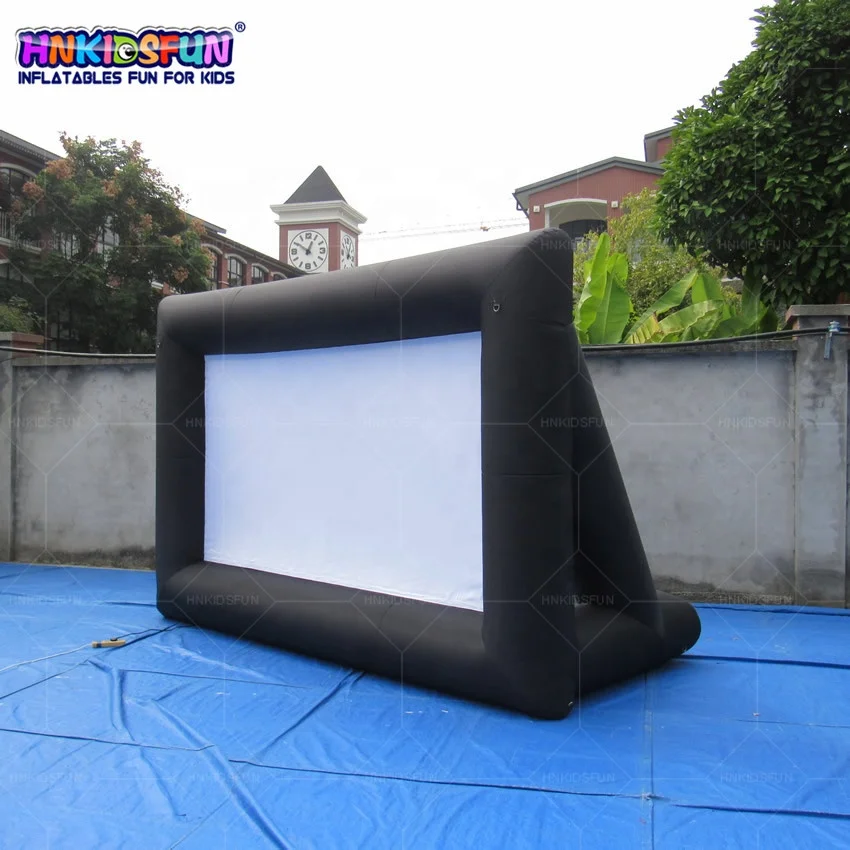 Large Outdoor Air Cinema Customized Outdoor Inflatable Movie Screen Home Projector Screen