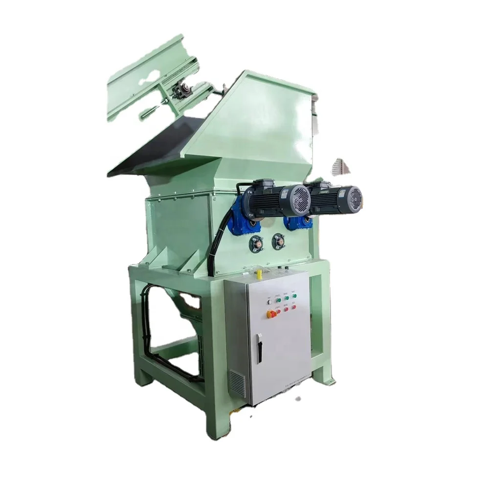 Low Maintenance Cost Twin Shaft EPS XPS Styrofoam Crushing Compactor Crusher Machine