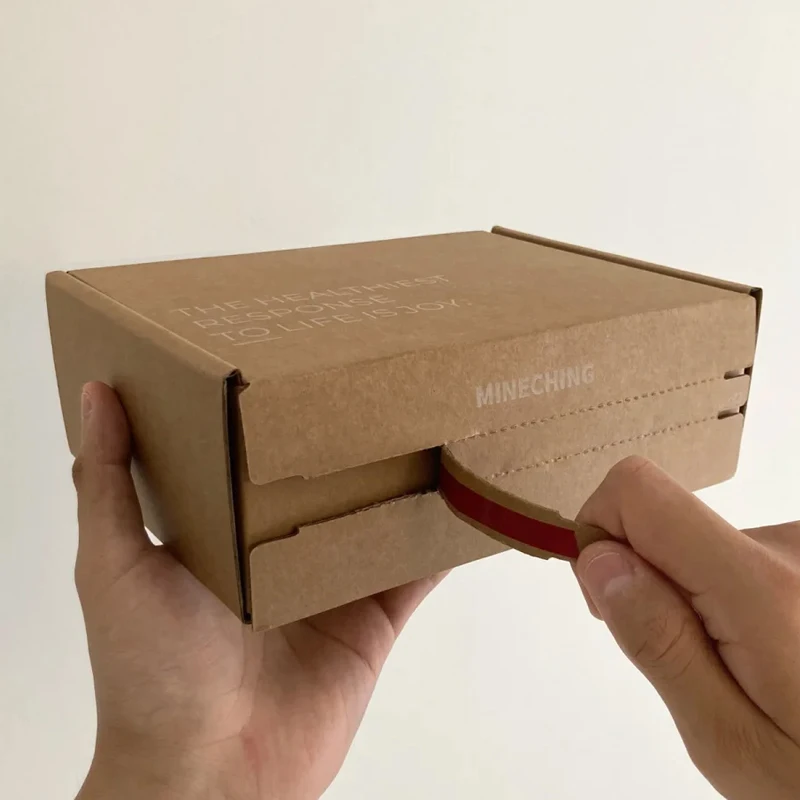 promotion Custom Corrugated Cardboard Paper Folding Shipping Mailing Mailer cardboard Box Unique paper package boxes