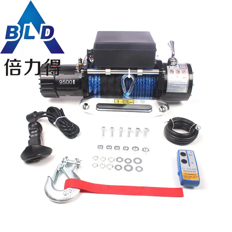 Tow truck offroad winch yacht high power electric winches