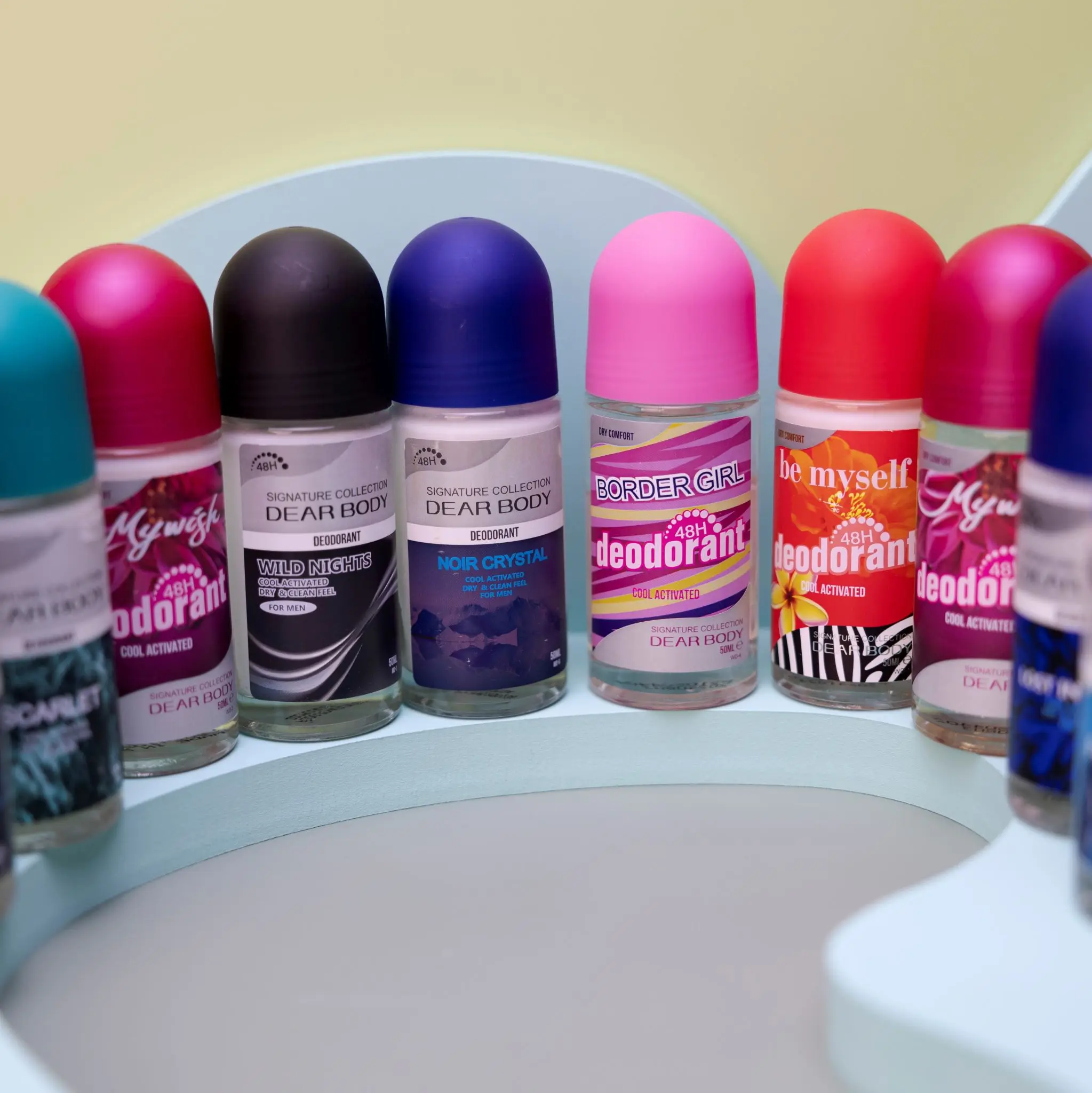 Hot sell roll on deodorant spray deodorants and antiperspirants 24h lasting fragrance