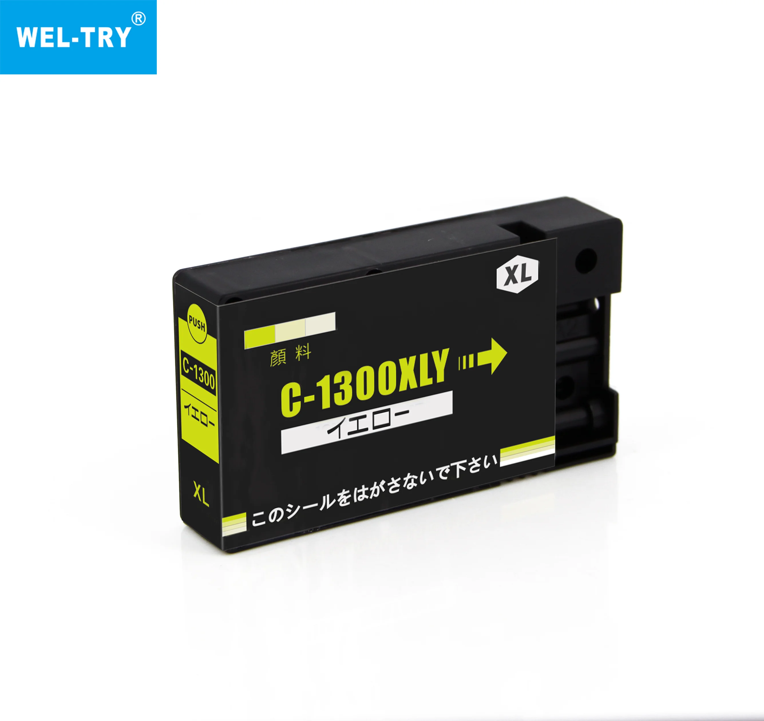 WEL-TRY PGI-1300 XL картридж с пигментными чернилами совместимый для принтера Canon maxify Черный чернильный MB2030 MB2330