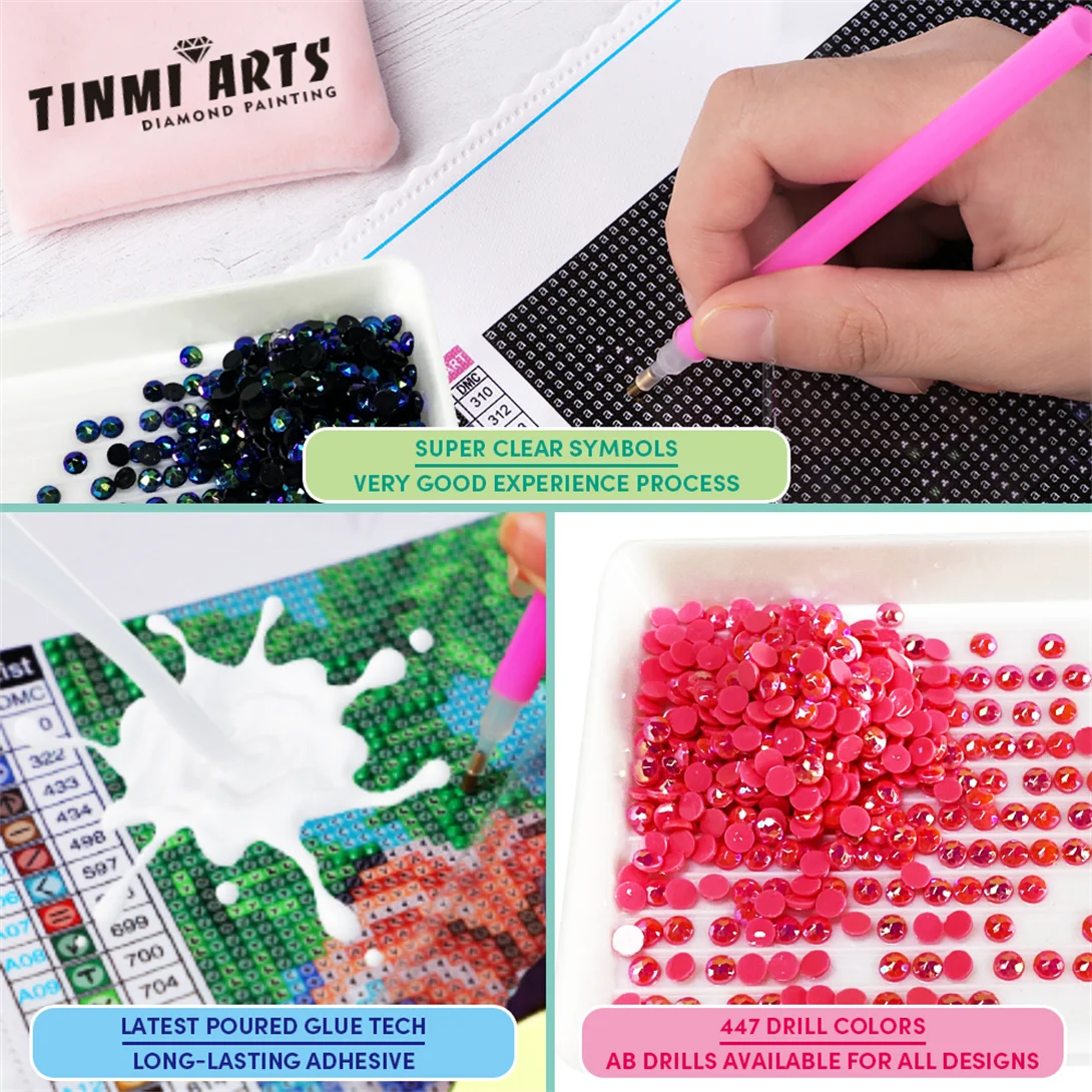 Wholesale 5d Diamond Painting Full Diamond Diy Diamond Embroidery Decorative Wall Art Painting