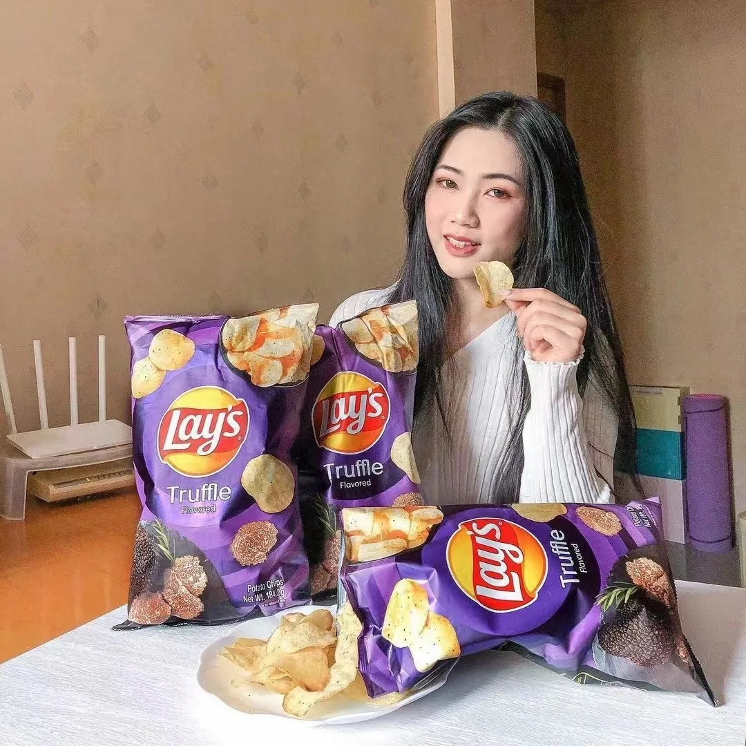 Тайваньский черный трюфель 184,2 г откладывает картофельные палочки, экзотические закуски, китайские закуски, таро закуски