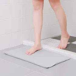 High Quality Water Absorbent Fabric Soft Diatomite Drying Bath Mat Non-Slip Diatomaceous Earth Bath Mat