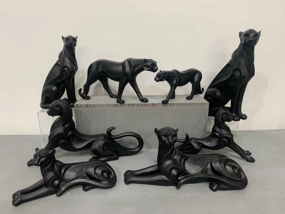 Eco Friendly Resin marvel black panther carolina panthers