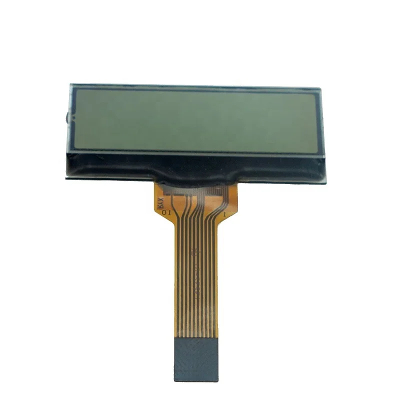 Flexible Touch Panel Backlit LCD Display 13232 Resolution Glass Graphic Module