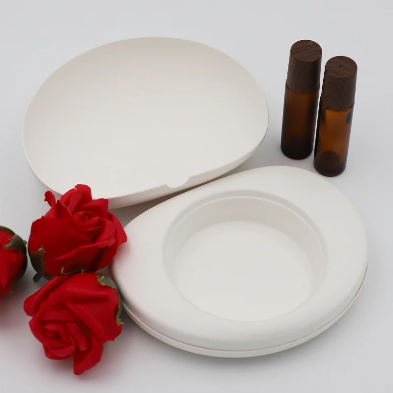 Electronic product equipment biodegradable ecologic cardboard moulded pulp tray materials packaging tray solution