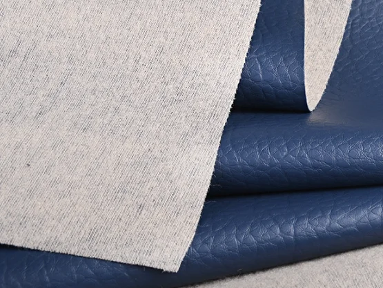 Soft Vinyl Roll Sofa Litchi Grain PVC Leather Fabric Material