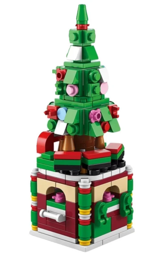 2024 Hot Selling Christmas Decoration Mould King Village Diy Toy Set Christmas Building Blocks Set Toys