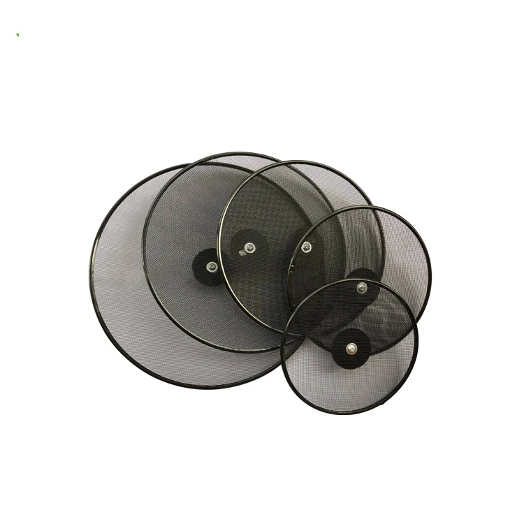 Factory Outlet Kitchen Stainless Steel Oil Proofing pill proof lids Frying Pan Metal Wire Mesh Protects From Oil Splash