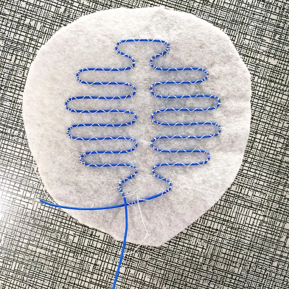 3.7v, 5v, 7.4v rechargeable battery heated apparel pad