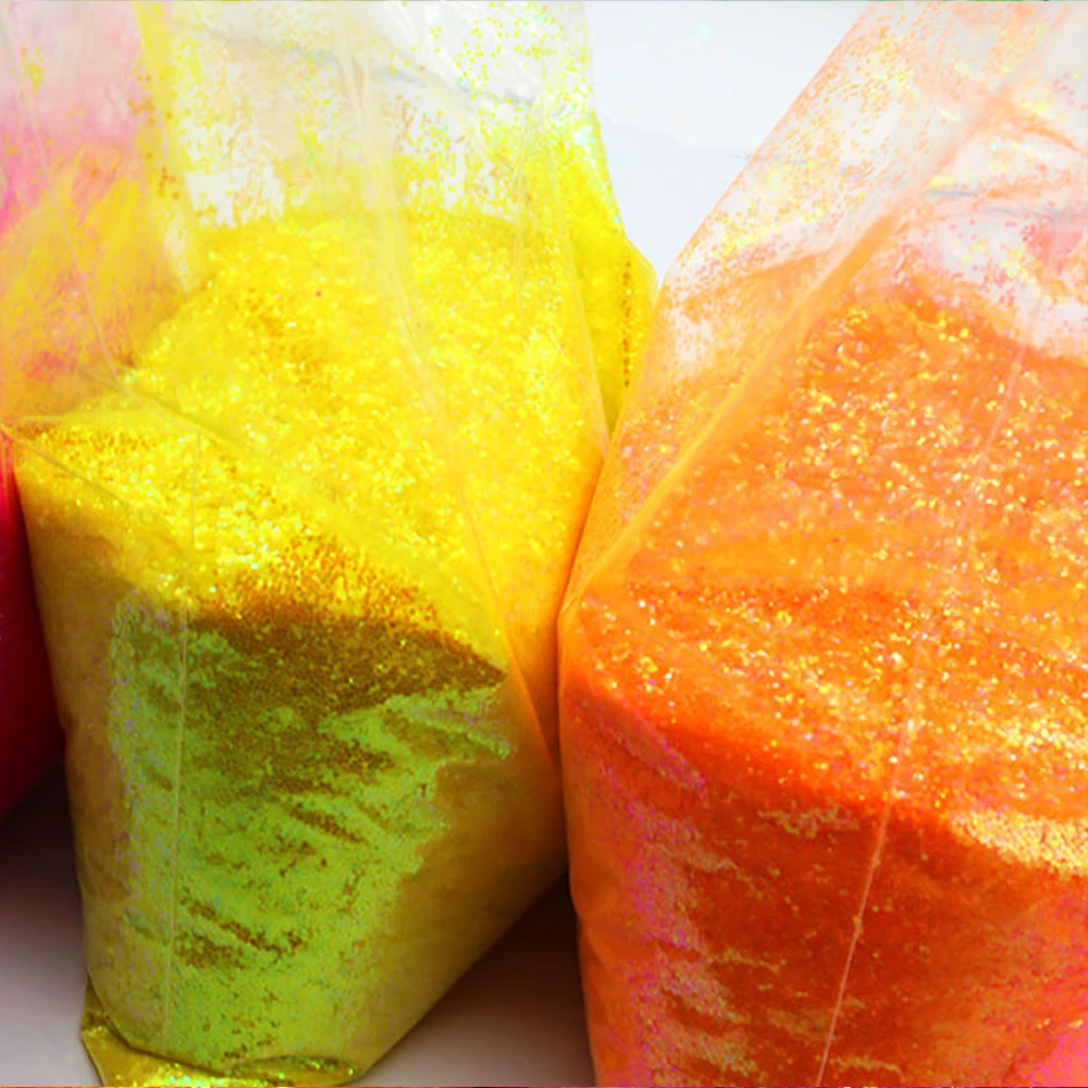 Wholesale Bulk Polyester Glitter Powder Customizable Size Cosmetic Grade for Nail Art Gifts & Crafts 1kg MOQ
