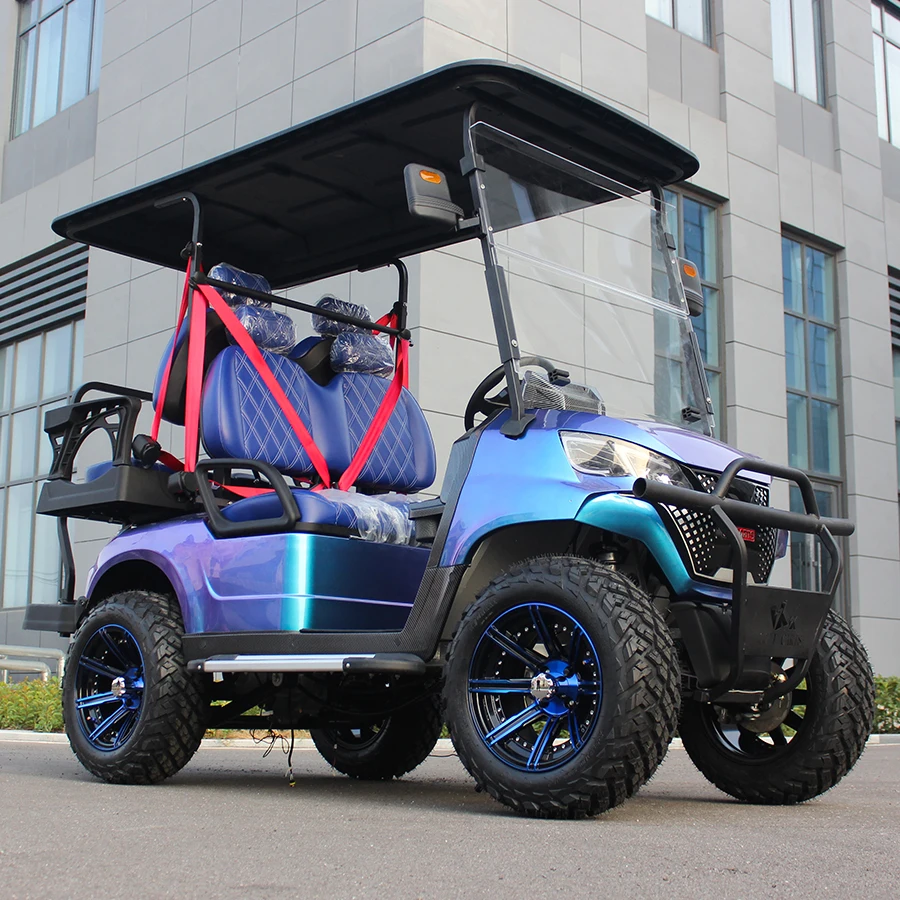 Mini Luxury Cheap 4 Passenger 6 Seater 8 Seats Antique Electric Classic Golf Cart For Wedding Resort Hotel