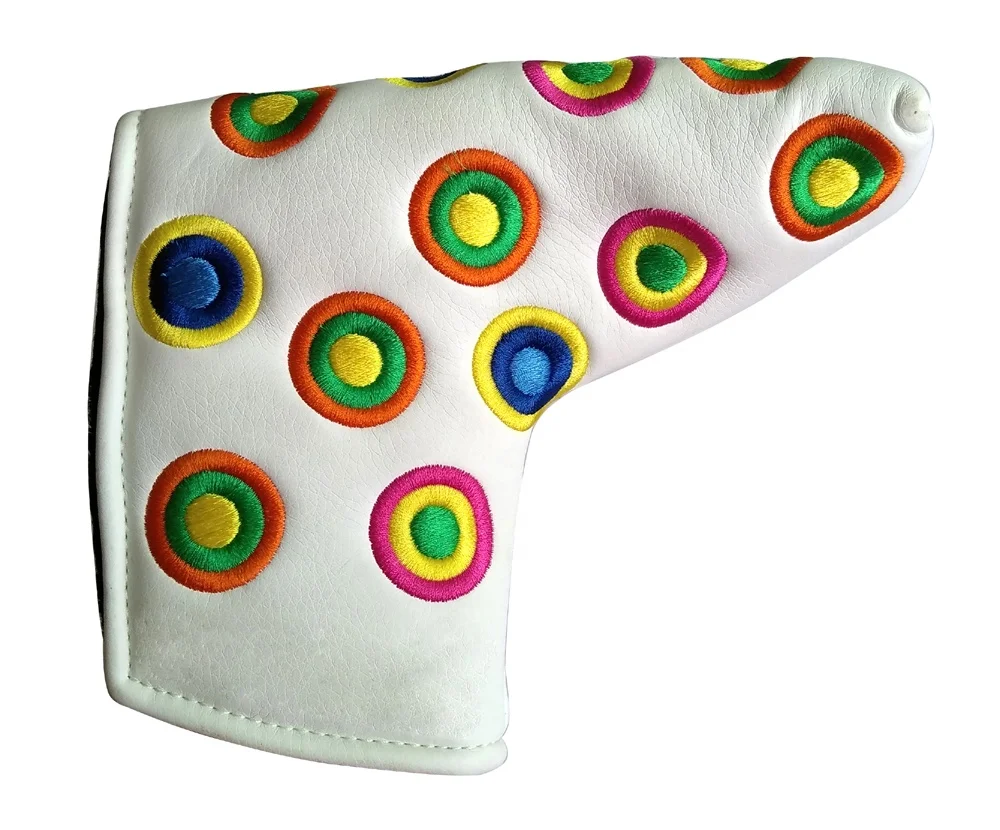 Blade type personalize embroidery Golf Putter Club Head Covers