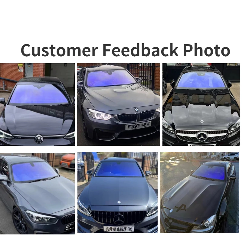 chameleon window tint 85% VLT Color Change Blue Purple Chameleon Tint Windshield Chameleon Solar car window Film