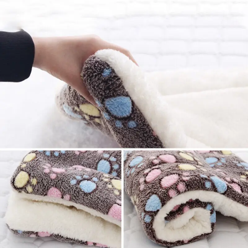 Pet Dog Puppy Cat Soft Bed Mat Pet Pillow Blanket Cushion Mattress Washable