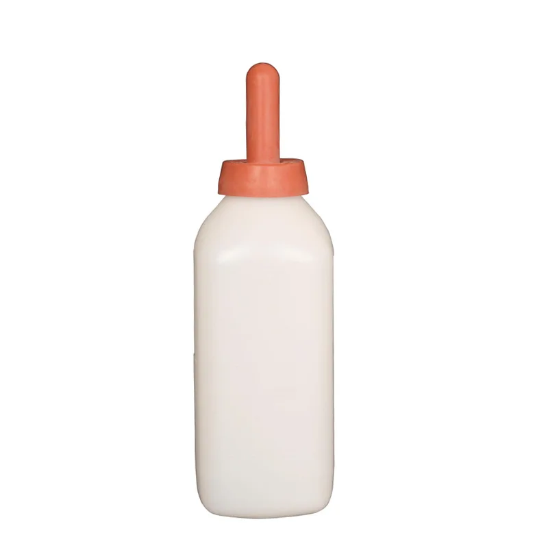 Wholesale Thicken Plastic 2L 4L Animal Cattle Calf Feeding Milk Bottle Cattle Sheep Feeding Bottle With Nipple Teats