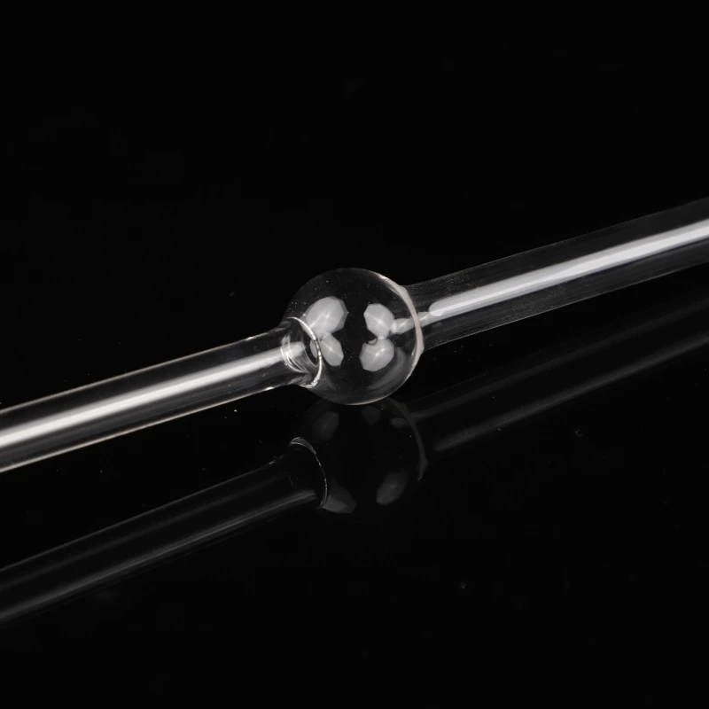 Pyrex Pipe Tube Transparent Borosilicate Glass Clear Custom Accessories  Welding spherical quartz tube