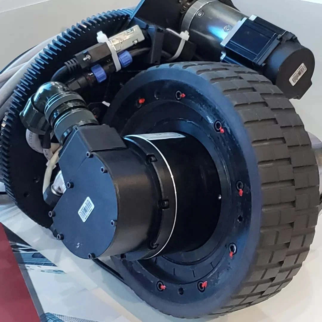 AGV wheel drive wheel high-performance integrated steering wheel system