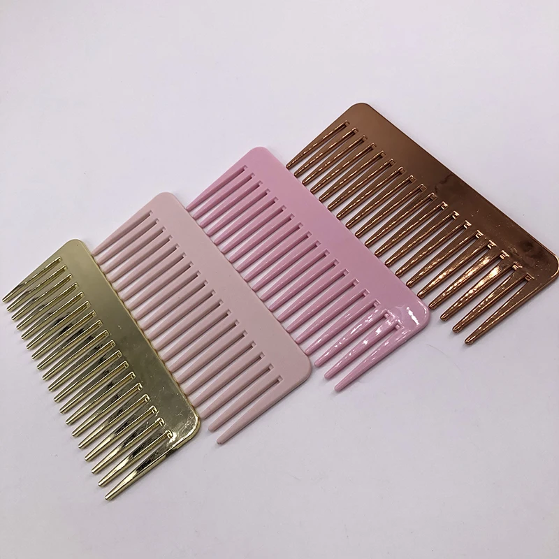 
High Quality Durable Anti-static Hair Comb Wide Tooth Plastic Comb 