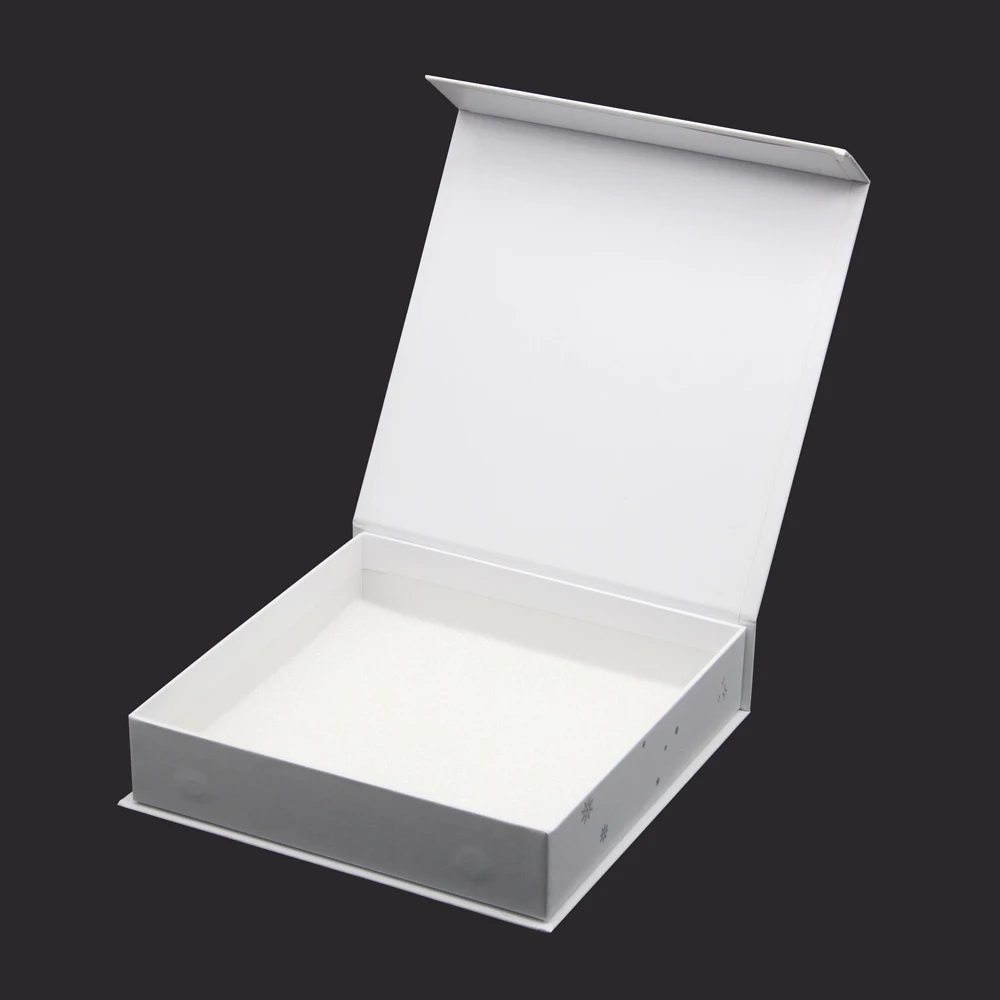 Custom luxury magnetic baby blanket gift packaging box for blankets