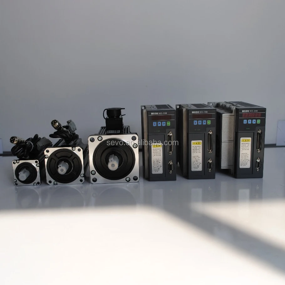 600 ватт 220v 3000 об/мин 1.9nm мотор и драйвер цифровой сервопривод dc drive Электрический промышленный Серводвигатель и водитель