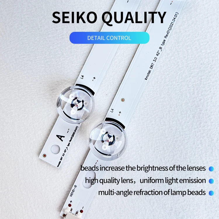 Repair Parts LED TV Back Light Strip For 42LB 4pairs/set 42' REV0 7 A/B-Type SVL400 6V 2W 4LED