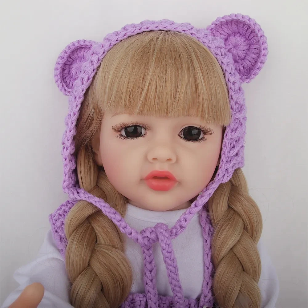 Kouyikou Toys Realistic Newborn Baby Doll DIY Pretend Full Plastic Dolls Toys For Girls Gift